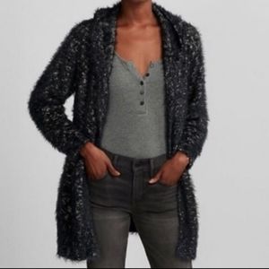 Express fuzzy sweater